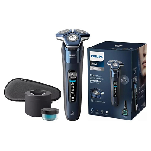 Электробритва PHILIPS Электробритва Series 7000 S7885 + Станция очистки + Чехол + Картридж