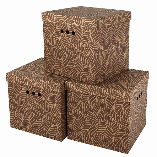 

BRAUBERG Короб для хранения HOME Узор, Короб для хранения HOME Узор