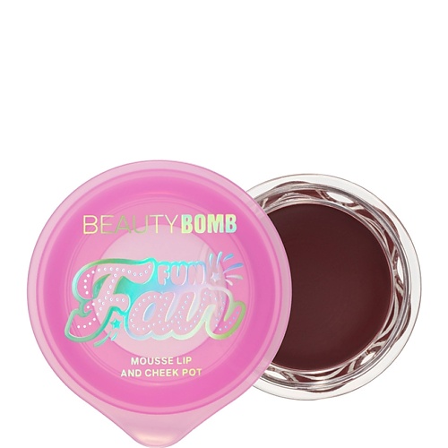 Мусс для губ BEAUTY BOMB Суфле для губ и щек Fun-fair
