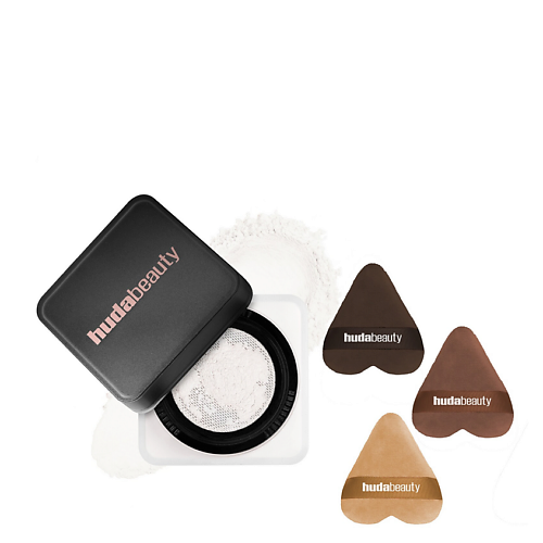 

HUDA BEAUTY Набор пудры и пуховок Easy Bake & Puff Set, Набор пудры и пуховок Easy Bake & Puff Set