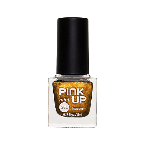 Лак для ногтей PINK UP Лак для ногтей MINI GEL с эффектом геля