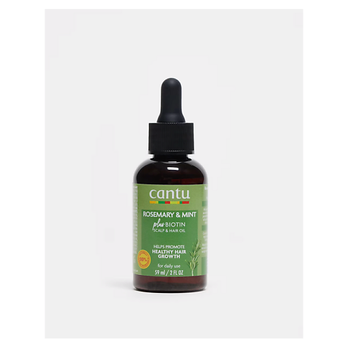 Спрей для ухода за волосами CANTU Масло для кожи головы и волос Rosemary & Mint + Biotin