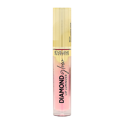 Блеск для губ EVELINE Блеск для губ DIAMOND GLOW с гиалуроновой кислотой