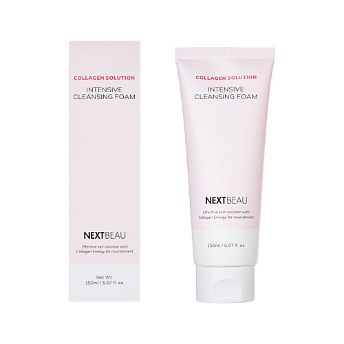 Гель для умывания NEXTBEAU Пенка для умывания COLLAGEN SOLUTION с гидролизованным коллагеном