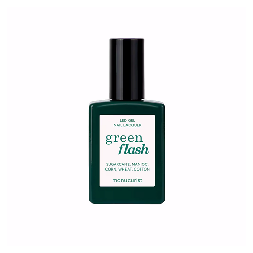 

MANUCURIST Гель-лак green flash Nagellack LED gel 15, Гель-лак green flash Nagellack LED gel
