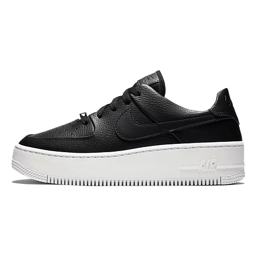 

NIKE Кроссовки женские Air Force 1 Sage Low Black White, Кроссовки женские Air Force 1 Sage Low Black White