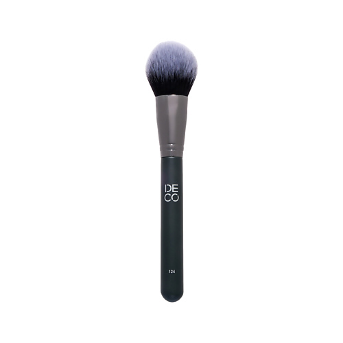 Кисть для лица DECO. Кисть MAKE UP BRUSH FACE для пудры синтетическая №124