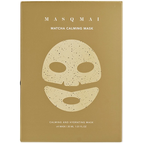 Набор масок для лица MASQMAI Маска для лица успокаивающая Matcha Calming Mask