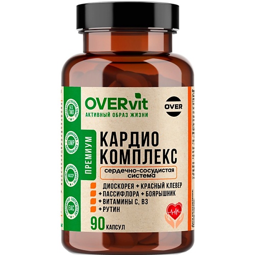 БАД к пище "КАРДИО комплекс" OVERvit