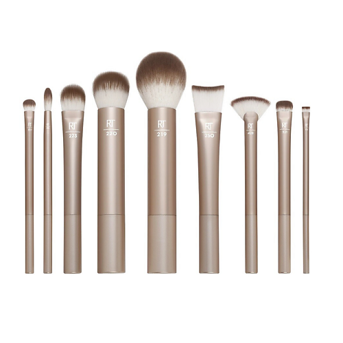 Набор кистей REAL TECHNIQUES Набор кистей для макияжа Au Naturel Complete Brush Kit