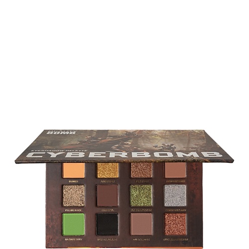 Палетка BEAUTY BOMB Палетка теней Eyeshadow palette Cyberbomb