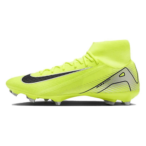 Кроссовки NIKE Футбольные бутсы Mercurial Superfly 10 Academy Mg Volt Black