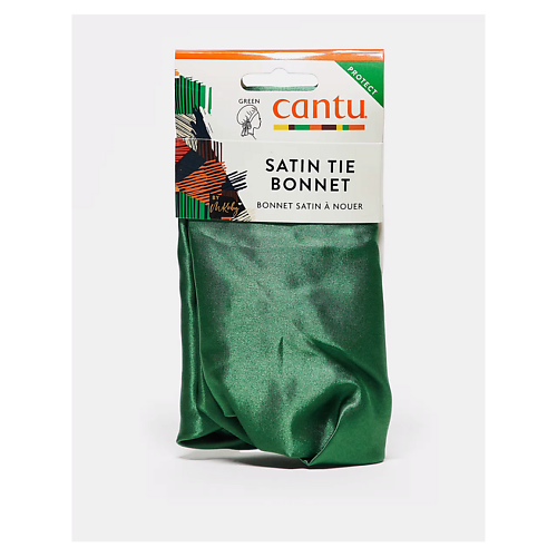 Повязка для фиксации волос CANTU Атласная шапочка для сна Satin Tie Bonnet