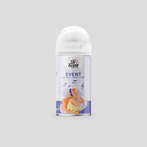

DR. SCENT Breeze of Joy Освежитель воздуха (сменный баллон) Event 300, Освежитель воздуха (сменный баллон) Event