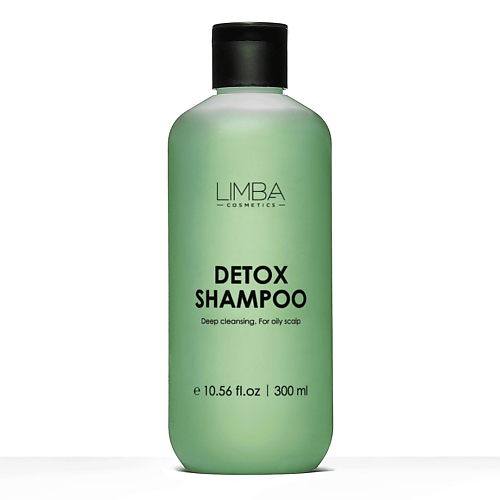 Шампунь для волос LIMBA COSMETICS Детокс-шампунь для жирной кожи головы