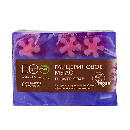Мыло твердое EO LABORATORIE Мыло глицериновое Flower Soap