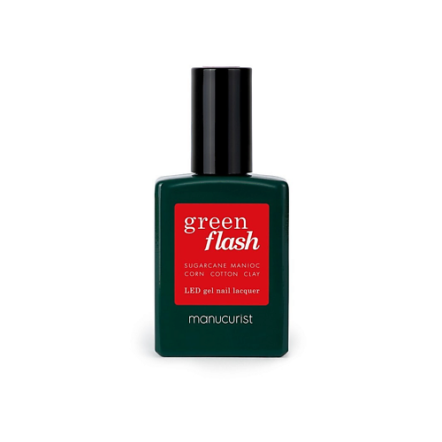 

MANUCURIST Гель-лак green flash Nagellack LED gel 15, Гель-лак green flash Nagellack LED gel