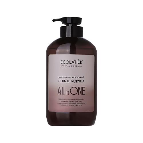 Гель для душа ECOLATIER Ecolatier Гель для душа ALL IN ONE мультифункциональный