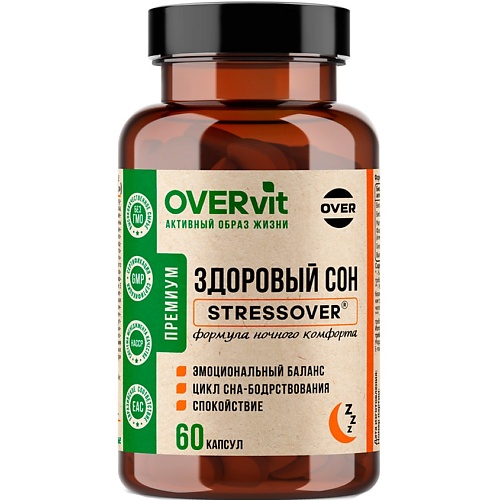 БАД к пище "Здоровый сон/Стрессовер" OVERvit