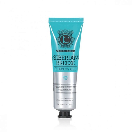 Гель для бритья LAVISH CARE Гель для бритья успокаивающий Siberian Breeze Shaving Gel