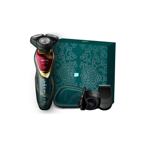 Электробритва PHILIPS Электробритва Series 5000 S5688/76 + Чехол + Триммер + Насадка + Зарядная подставка