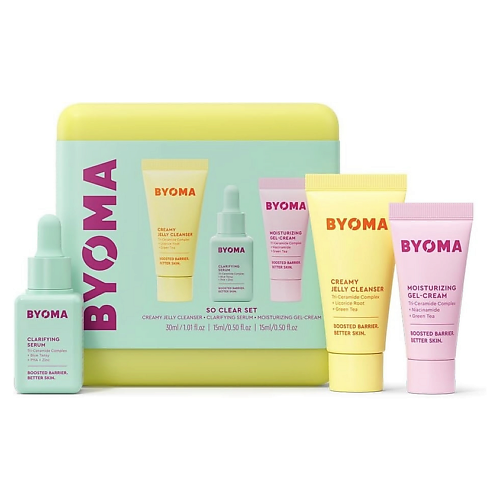 Набор средств для лица BYOMA Набор для проблемной кожи So Clear Set