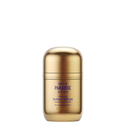 Сыворотка-автозагар для лица ISLE OF PARADISE Сыворотка для лица бронзирующая Sunny Serum Instant Face Bronzer Champagne
