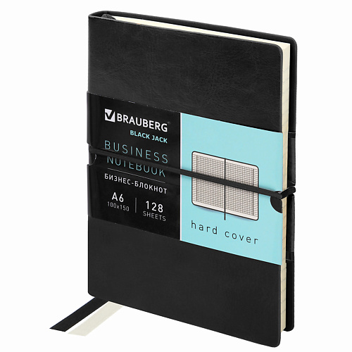 Блокнот BRAUBERG Блокнот А6 Black Jack