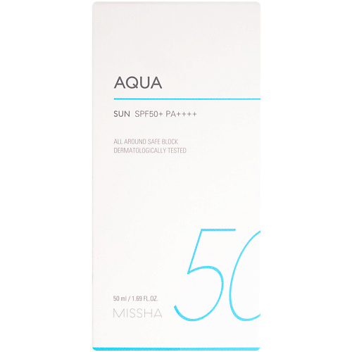 CC крем для лица MISSHA Солнцезащитный крем с охлаждающим эффектом Aqua