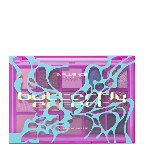 Тени для век INFLUENCE BEAUTY Палетка теней для век Butterfly Effect