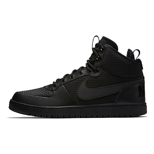Кроссовки NIKE Кроссовки зимние Court Borough Mid Winter Triple Black