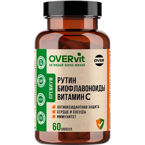 БАД к пище "Витамин С с биофлавоноидами и рутином" OVERvit