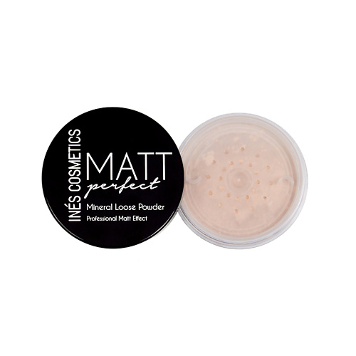 Пудра для лица INÉS COSMETICS Пудра Matte perfect рассыпчатая
