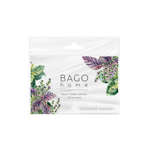 Саше BAGO HOME Саше ароматическое Мята и базилик