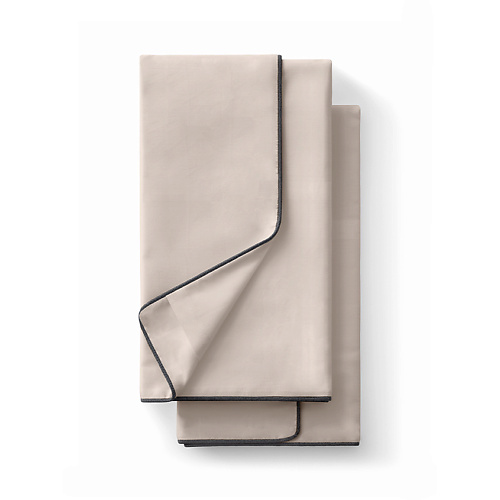 Набор наволочек Antibacterial Beauty Pillowcases, 70х70 см – 2 шт. Цвет: «Песчаный берег» (бежевый)