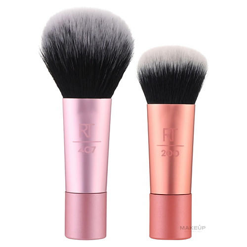 Набор кистей REAL TECHNIQUES Набор кистей для макияжа Mini Brush Duo