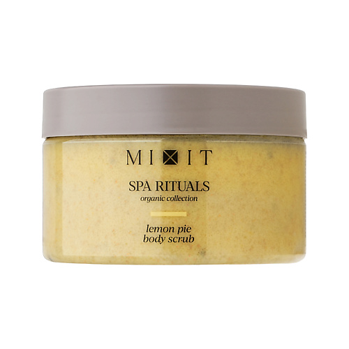 Скраб для тела MIXIT Скраб-бальзам для тела SPA RITUALS ORGANIC COLLECTION соляной с ароматом лимонного пирога