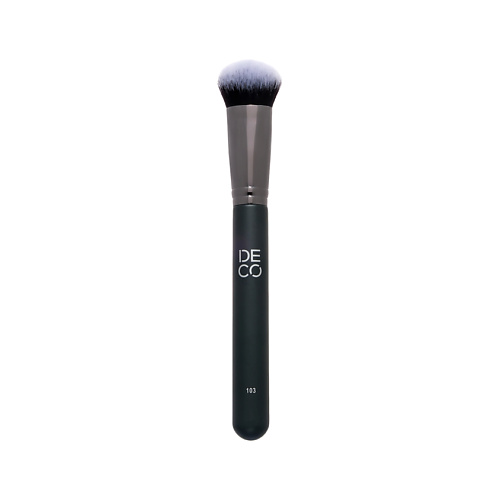 Кисть для лица DECO. Кисть MAKE UP BRUSH FACE для нанесения тона синтетическая №103