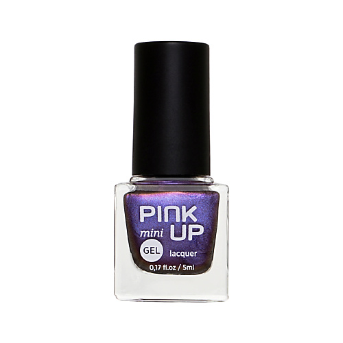 

PINK UP Лак для ногтей MINI GEL с эффектом геля, Лак для ногтей MINI GEL с эффектом геля