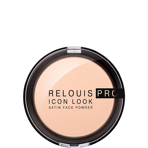 

RELOUIS Пудра для лица компактная Pro Icon Look Satin, Пудра для лица компактная Pro Icon Look Satin