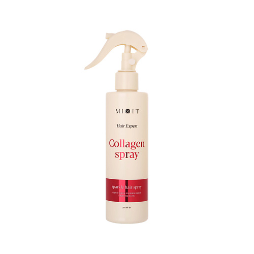 Крем для ухода за волосами MIXIT Спрей-блеск для волос HAIR EXPERT COLLAGEN для мягкости и сияния волос