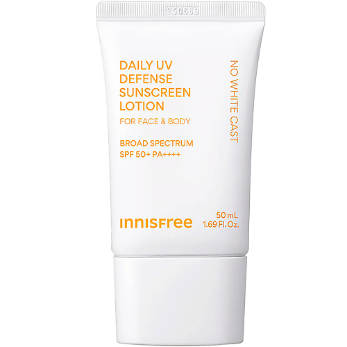 Солнцезащитный крем для лица INNISFREE Ежедневный солнцезащитный крем SPF36 Daily UV Defense Sunscreen