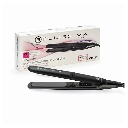 Выпрямитель для волос BELLISSIMA Выпрямитель для прямых и волнистых волос с покрытием Ceramica Diamond Creativity