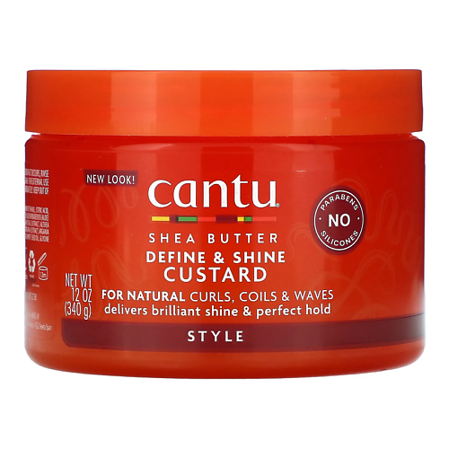 Крем для ухода за волосами CANTU Моделирующий крем для кудрей Shea Butter Define & Shine Custard