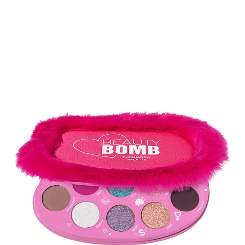 Тени для век BEAUTY BOMB Палетка теней для век Bubblegum Witch