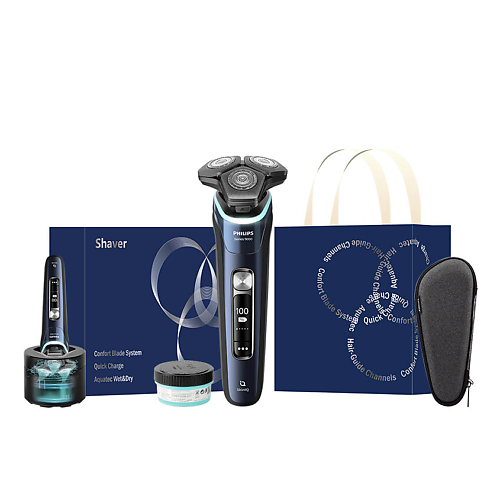 Электробритва PHILIPS Электробритва Series 9000 S9935 + Чехол + Станция очистки + Чистящий картридж