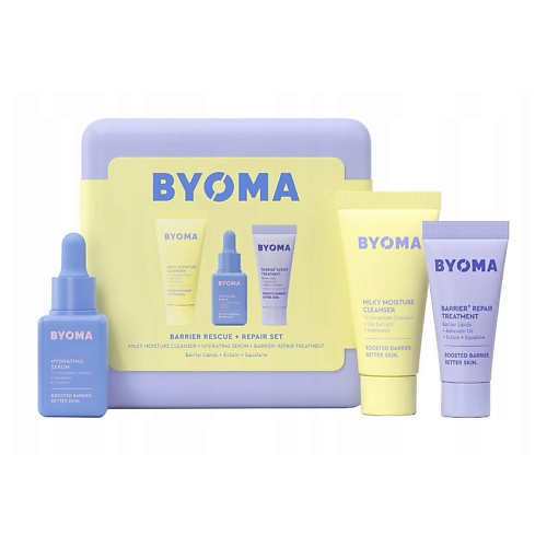 Набор средств для лица BYOMA Набор для восстановления кожи Barrier Rescue + Repair Kit