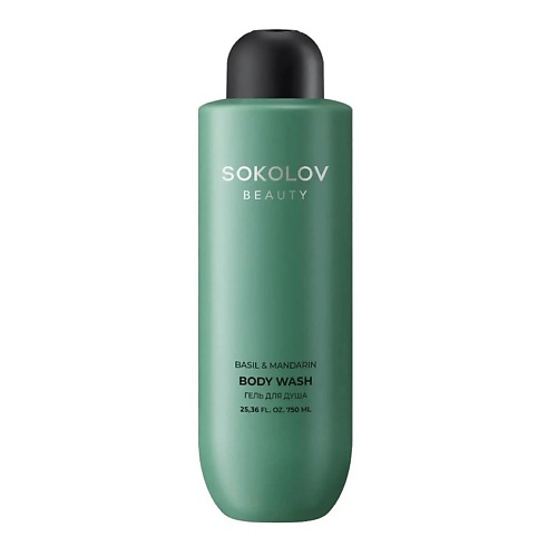 

SOKOLOV Гель для душа, basil & mandarin 750, Гель для душа, basil & mandarin