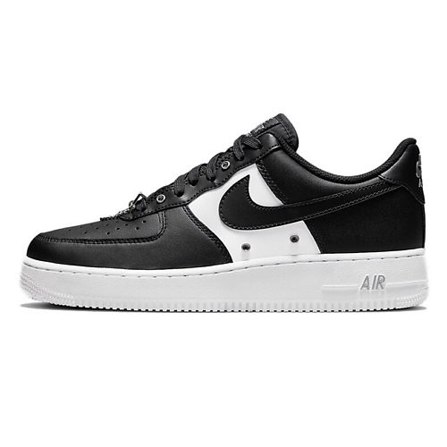 Кроссовки NIKE Кроссовки мужские Air Force 1 Low '07 Prm Black White Metallic Silver