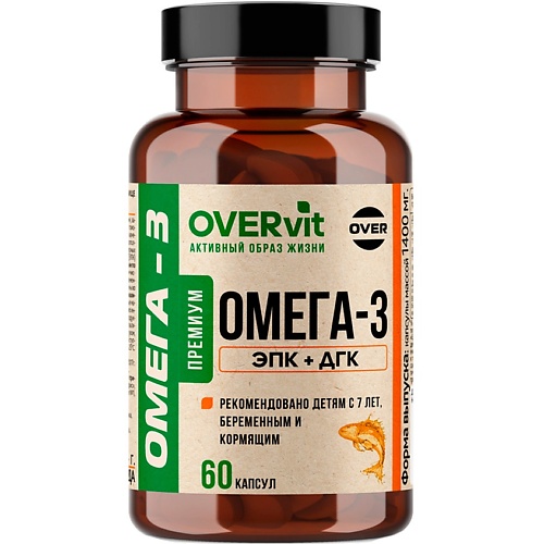 БАД к пище "Омега-3 35%" OVERvit